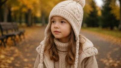 Детская осенняя шапка: как выбрать, чтобы уши были в тепле