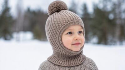 Шапка-шлем для ребёнка: чем удобнее обычной шапки