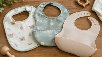 Слюнявчики и нагрудники малышу: какие выбрать