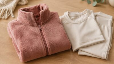 Детский флис: какая граммовка нужна зимой