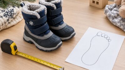 Как выбрать зимние ботинки ребёнку по полноте ноги