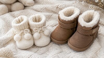 Пинетки или угги малышу, который ещё не ходит